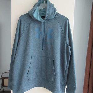 Under Armour Men's Big Logo Hoodie XL Blue